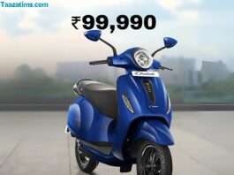 बजाज चेतक 3001 इलेक्ट्रिक स्कूटर लॉन्च – रेंज, फीचर्स, कीमत 2025